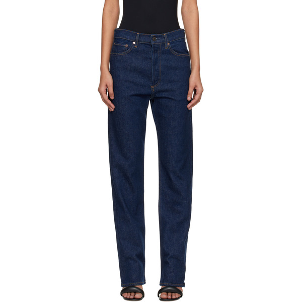  Agolde Black Mid Rise Kick Boot Jeans 