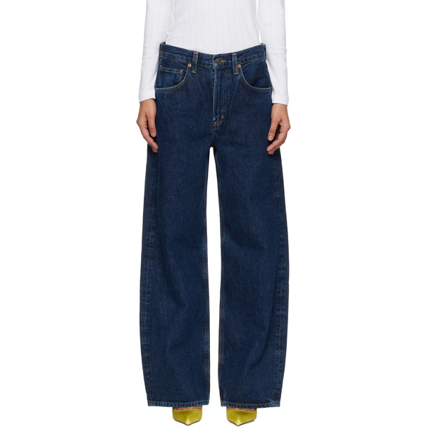  Agolde Navy Low Curve Jeans 