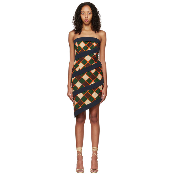  Ahluwalia Multicolor Robyn Minidress 
