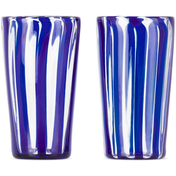  Akua Objects Blue Small Augusta Glass Set 