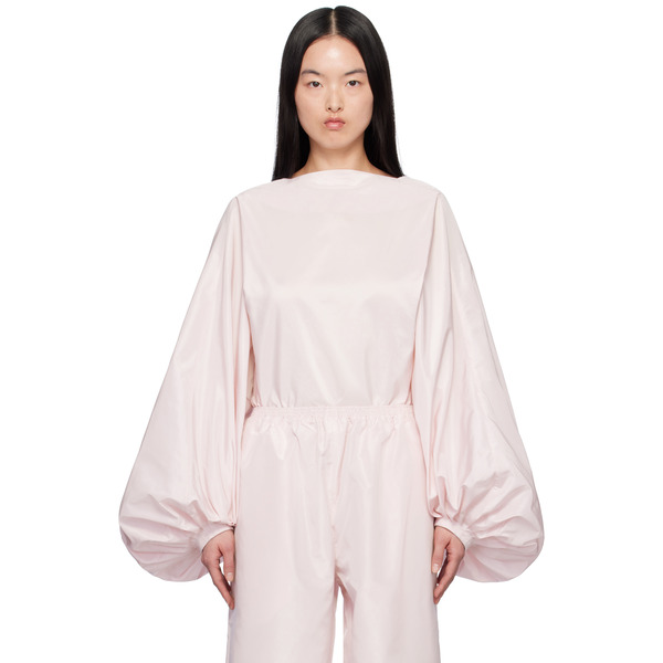  Alaïa Pink Balloon Bodysuit 
