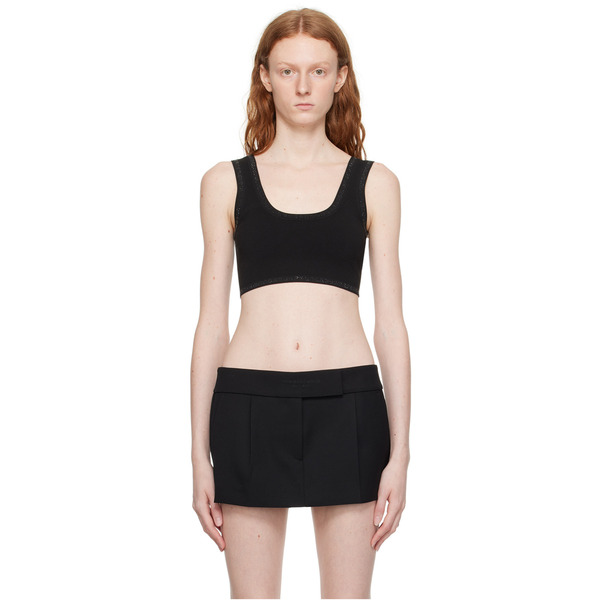  Alexander Wang Black Crystal Camisole 