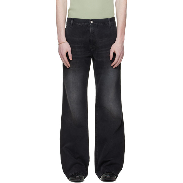  Amiri Black Boot Cut Jeans 