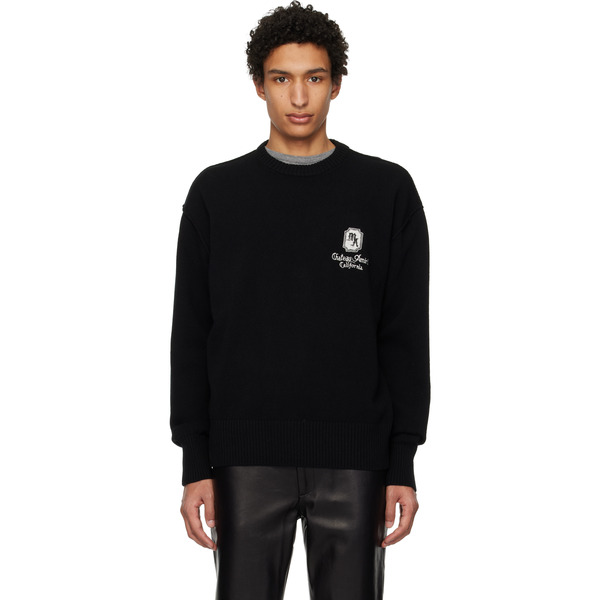  Amiri Black Ma Chateau Sweater 