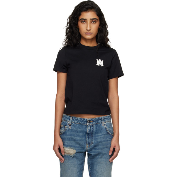  Amiri Black Ma Core Logo T-shirt 