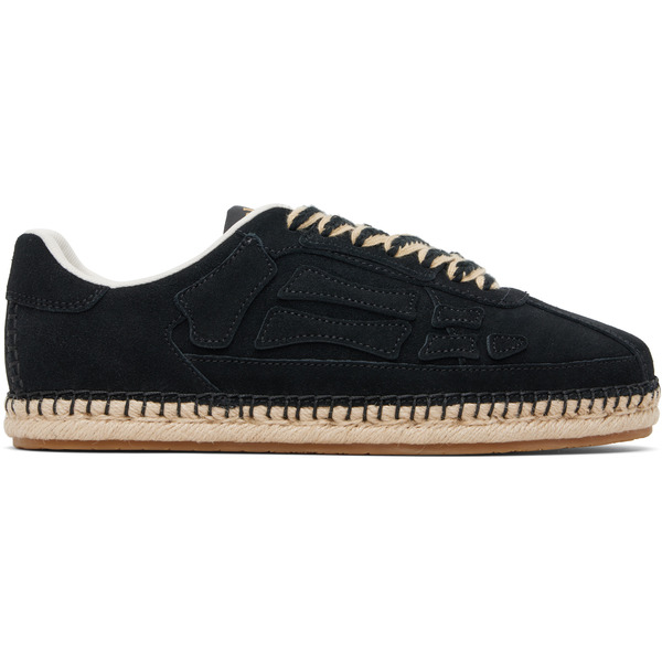  Amiri Black Pacific Bones Espadrilles 