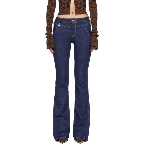  Amiri Blue Raw Jeans 