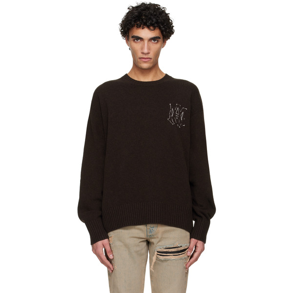 Amiri Brown Ma Sweater 