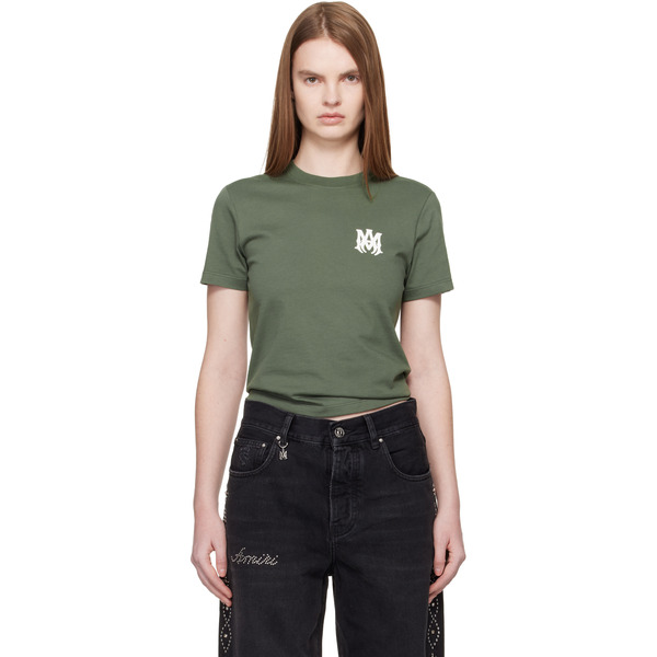  Amiri Green Ma Core Logo T-shirt 