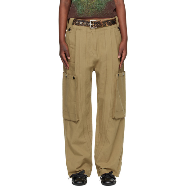  Andersson Bell Beige Utility Cargo Pants 