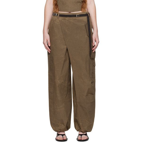  Andersson Bell Brown Wrap Cargo Pants 