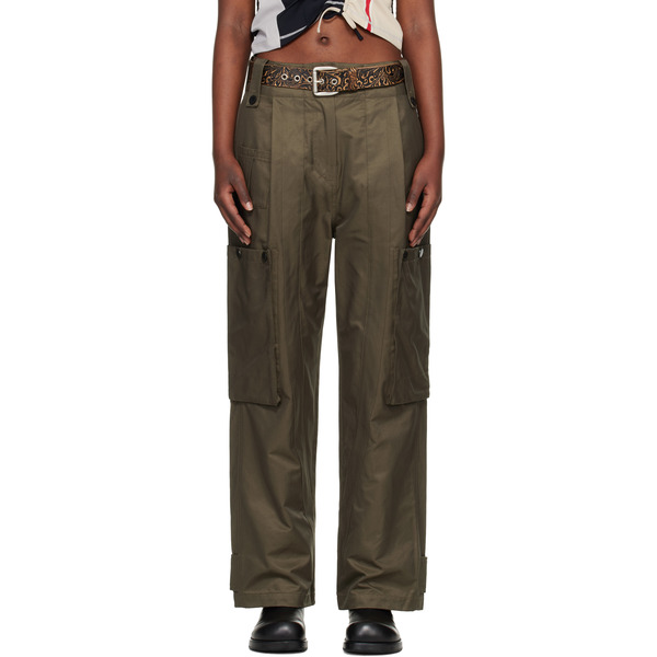  Andersson Bell Khaki Utility Cargo Pants 