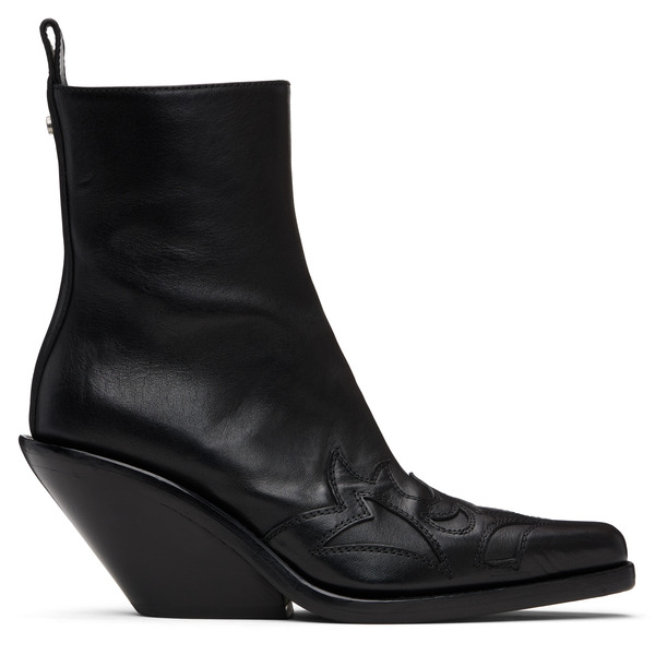  Ann Demeulemeester Black Heimo Ankle Boots 