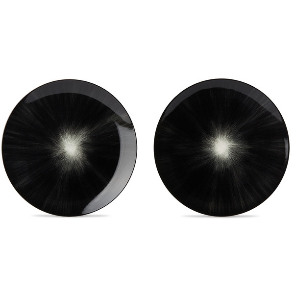  Ann Demeulemeester Black Serax Edition Dé Plate Set 