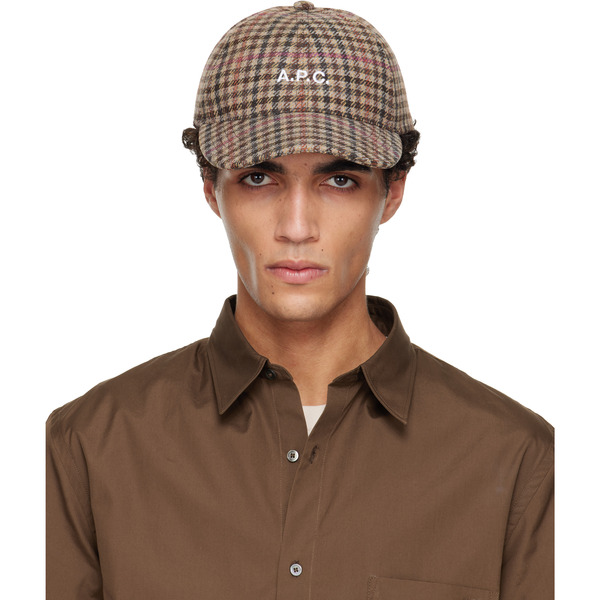  A.p.c. Beige Charlie Baseball Cap 