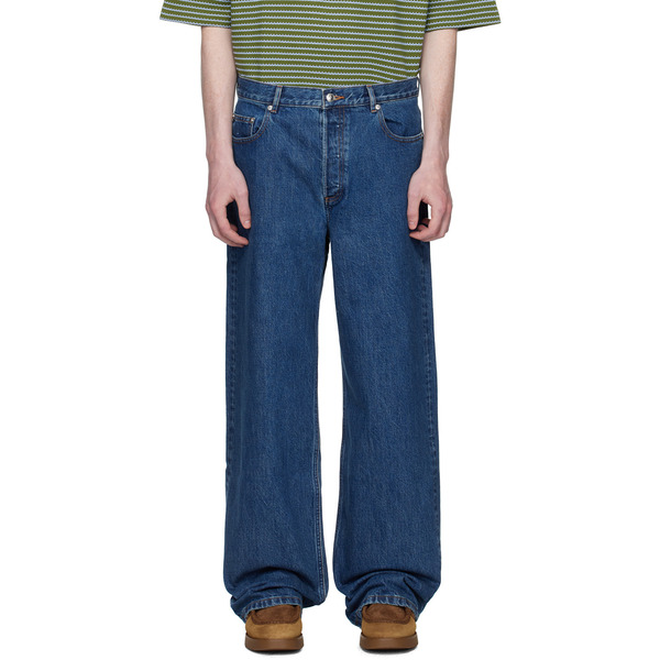  A.p.c. Blue Aaron Jeans 