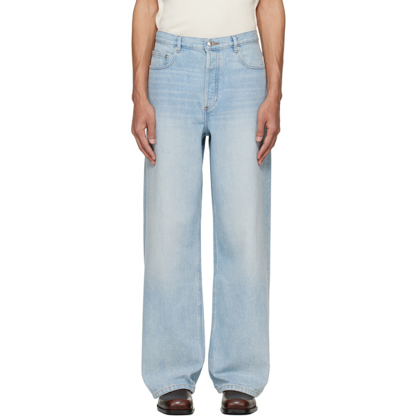  A.p.c. Blue Aaron Jeans 