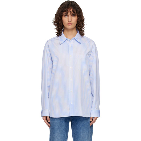  A.p.c. Blue Malaury Shirt 
