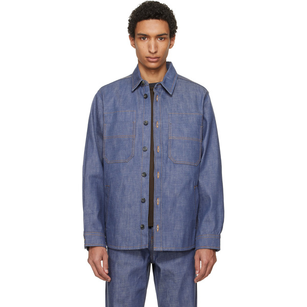  A.p.c. Blue Noah Denim Jacket 