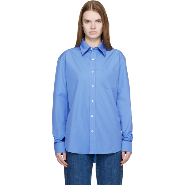  A.p.c. Blue Owen Shirt 