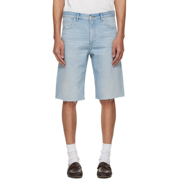  A.p.c. Blue Sam Denim Bermuda Shorts 