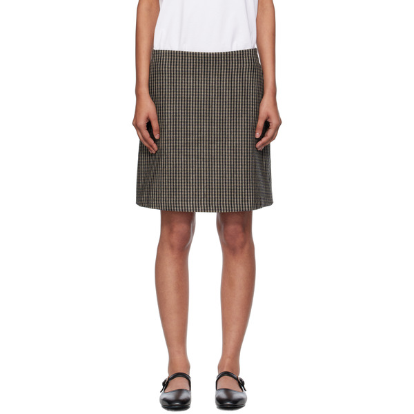  A.p.c. Brown Adelma Miniskirt 