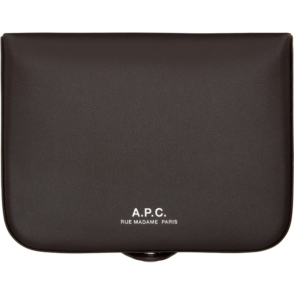  A.p.c. Brown Josh Wallet 