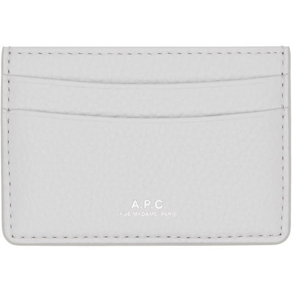  A.p.c. Gray André Card Holder 