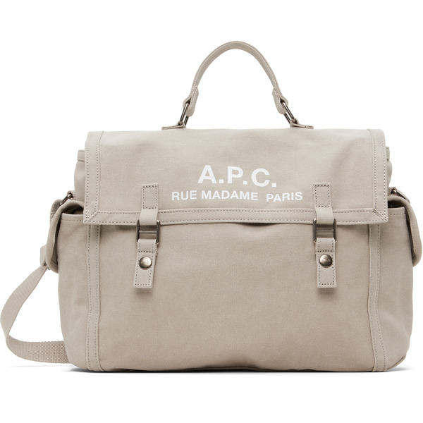  A.p.c. Gray Recuperation Satchel 