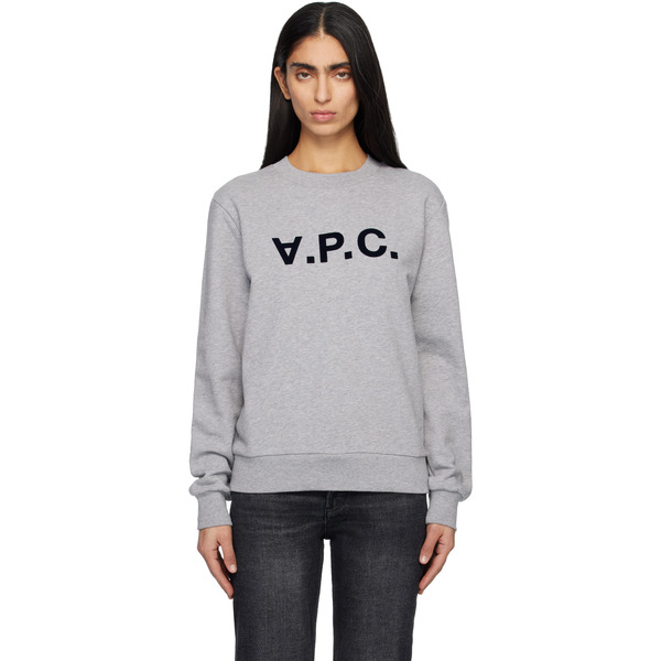  A.p.c. Gray Standard Grand 'vpc' Sweatshirt 