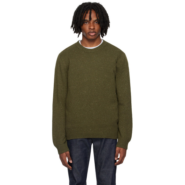  A.p.c. Khaki Lucien Sweater 