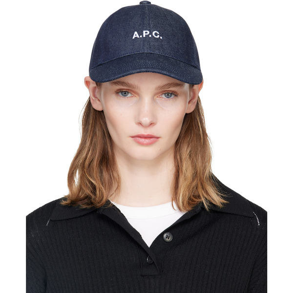  A.p.c. Navy Charlie Baseball Cap 