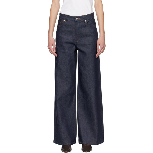  A.p.c. Navy Clyde Jeans 