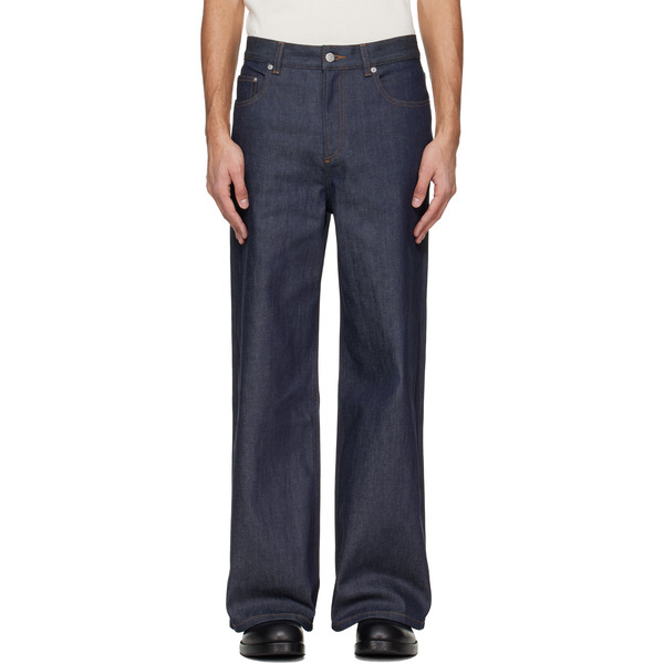  A.p.c. Navy Clyde Jeans 