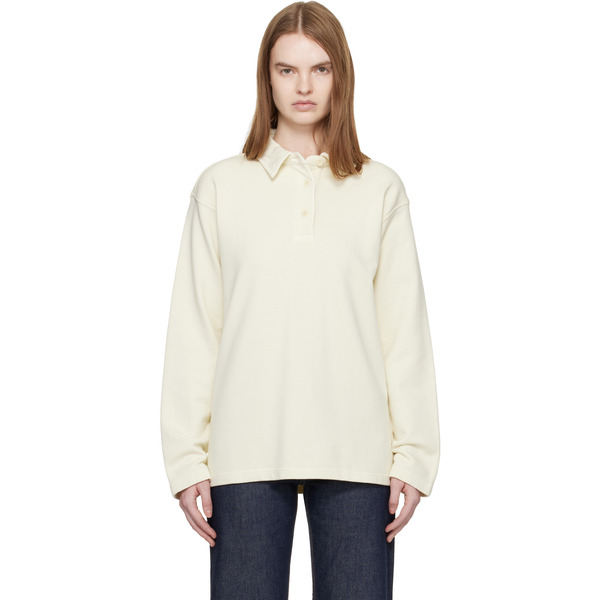  A.p.c. Navy Long-sleeve Polo 