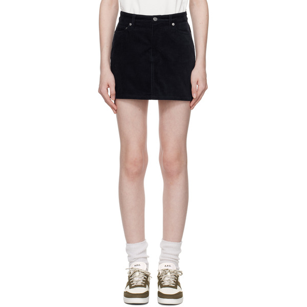 A.p.c. Navy Mini-jupe Miniskirt 