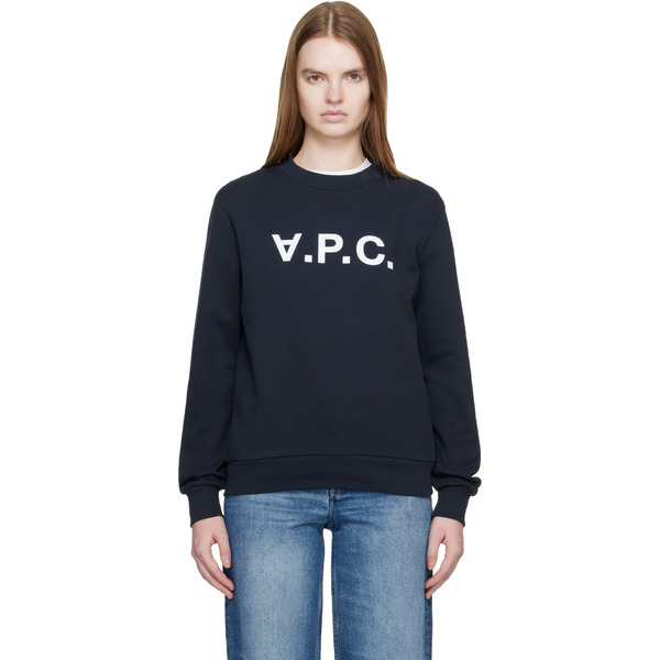  A.p.c. Navy Standard Grand 'vpc' Sweatshirt 