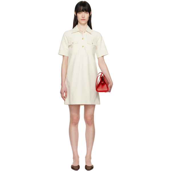  A.p.c. Off-white Selia Minidress 