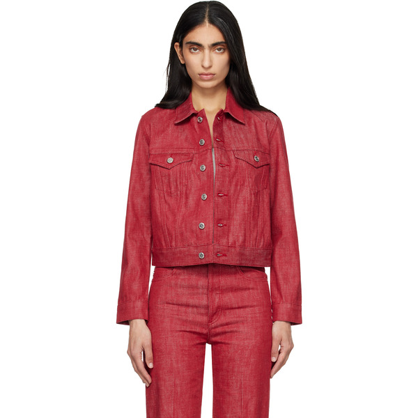  A.p.c. Red Dion Denim Jacket 