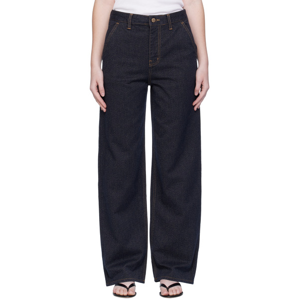  Arch The Navy Point Button Jeans 