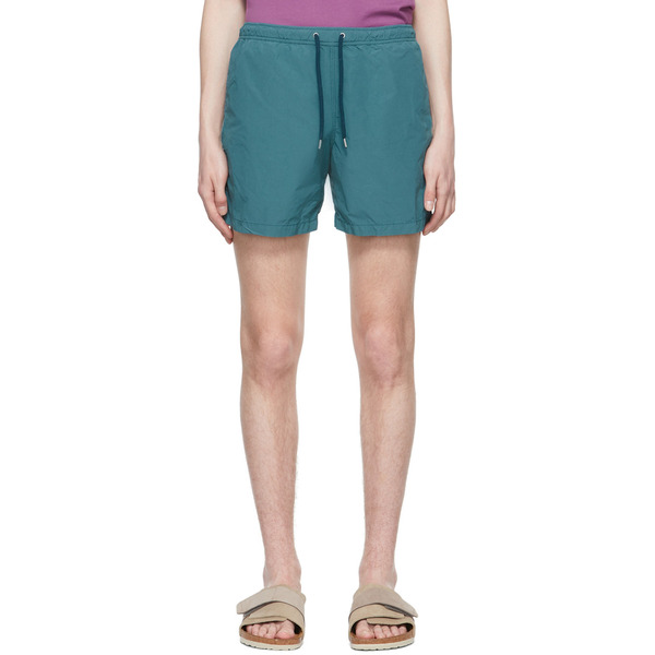  Aspesi Blue Polyester Swim Shorts 