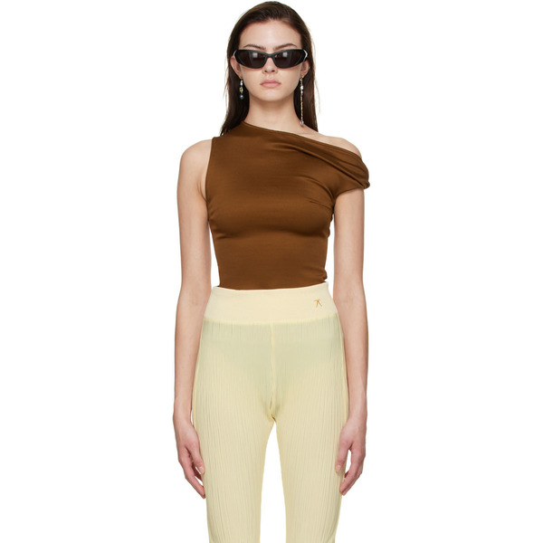  Atlein Tan Viscose T-shirt 