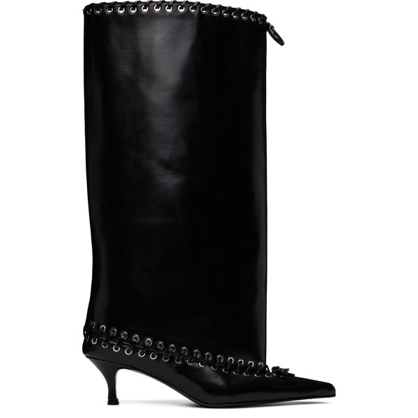  August Barron Black Level Tall Boots 