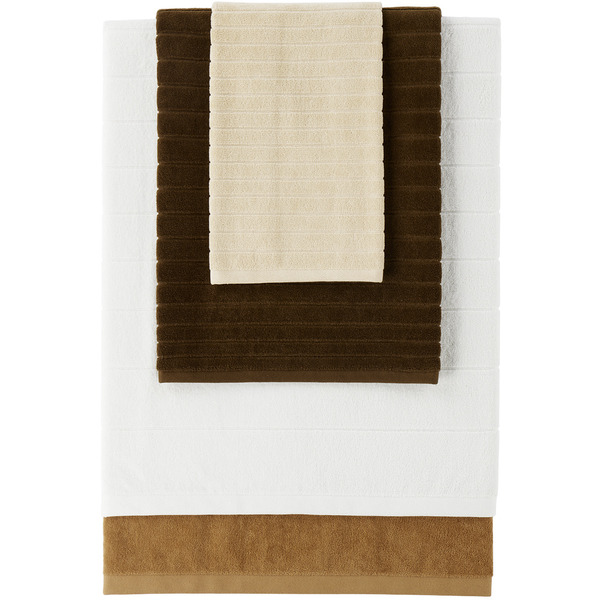  Baina Multicolor Estudio Persona Edition Bath Linen Set, 4 Pcs 