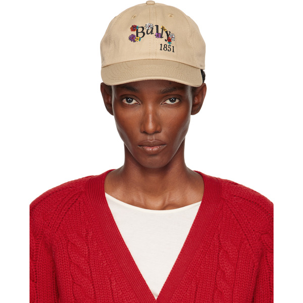  Bally Beige Baseball Cap 