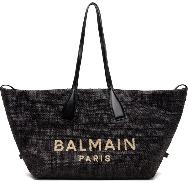  Balmain Black Track Tote 