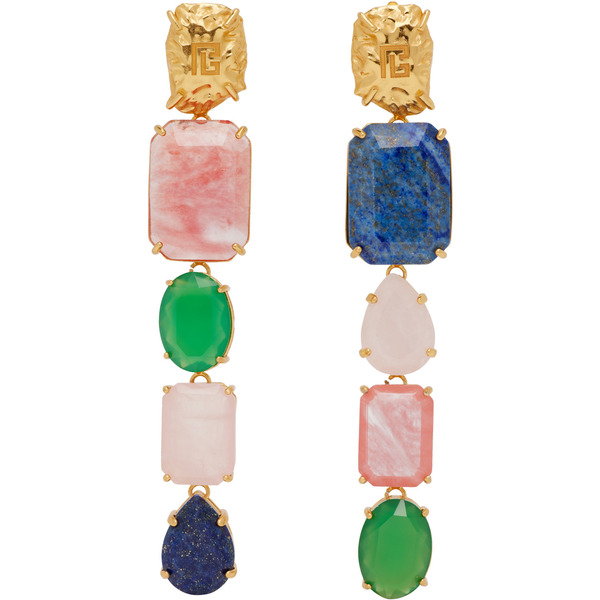  Balmain Stones Earrings 