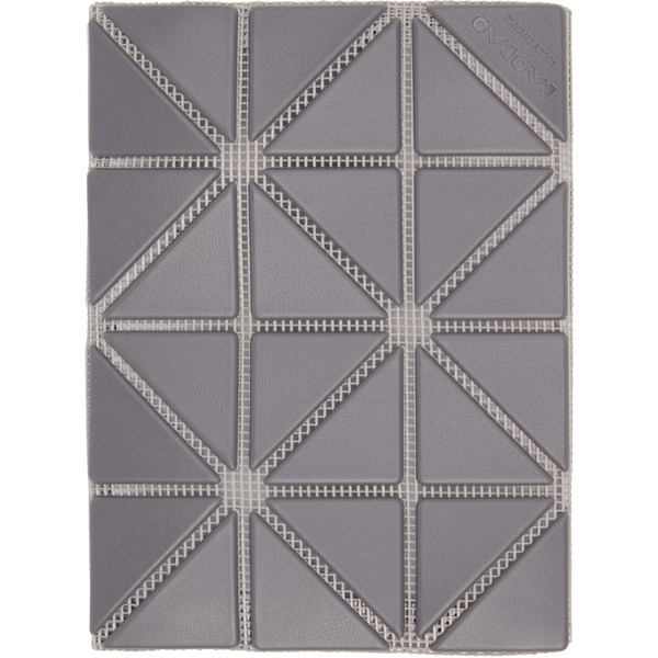  Bao Bao Issey Miyake Gray W Color Card Holder 