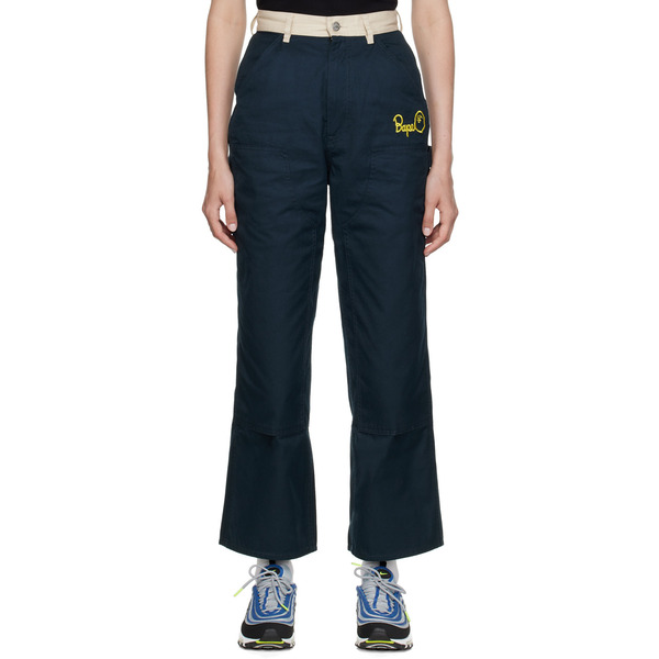  Bape Navy Painter Trousers 