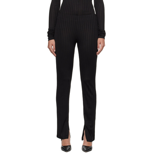  Bite Black Vented Trousers 